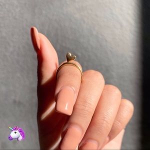 NEW Gold Heart Midi Ring - 4 for $20!